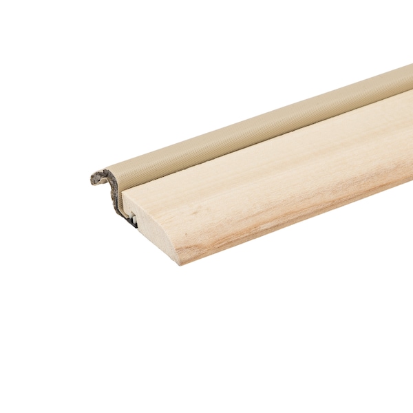Streamline Pattern Door Stop Set, with (Tan) Q-Lon Weatherstrip Top and Sides